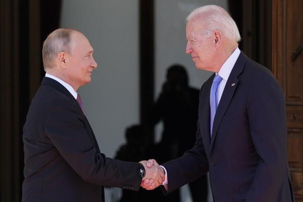 President Joe Biden meets with Russian President Vladimir Putin, Wednesday, June 16, 2021, in Geneva, Switzerland.