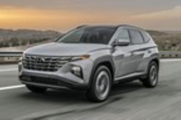 Spy shot of secretly tested Hyundai Tucson