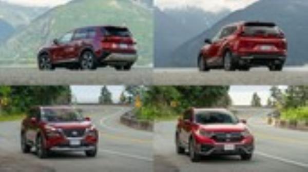 SUV Comparison: 2022 Ho<em></em>nda CR-V vs Nissan Rogue